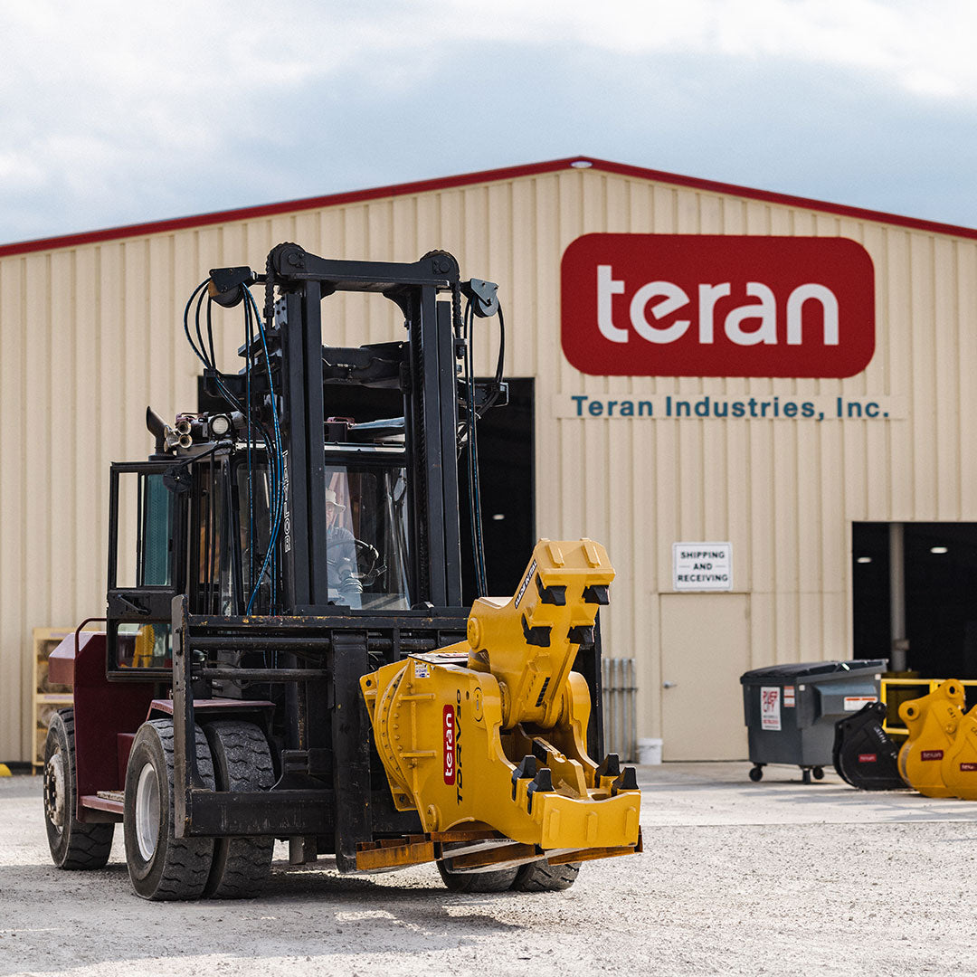 TERAN 6547" LBS TDRV30 ROTATING PULVERIZER, EXCAVATOR ATTACH