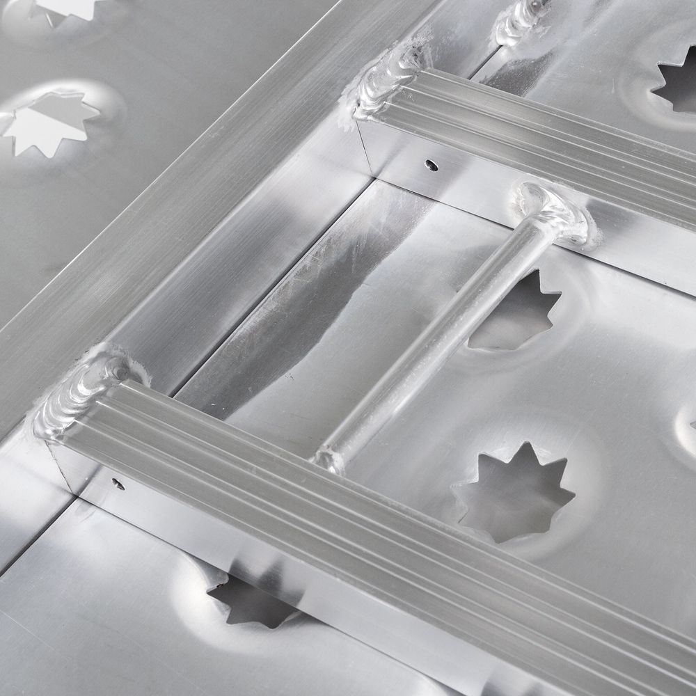 Black Widow Folding ATV Ramp | Model TFP-9354 | Size 7' 9" L x 53.5" W | Capacity 1,500 lb. | Horsepower Up to 60 HP | For ATV, UTV & Motorcycle Loading