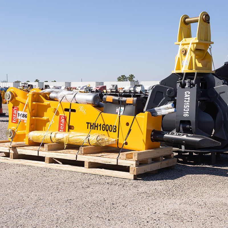 Teran THH1600B Hydraulic Breaker - CAT 315 15 Tons, Excavator Attach