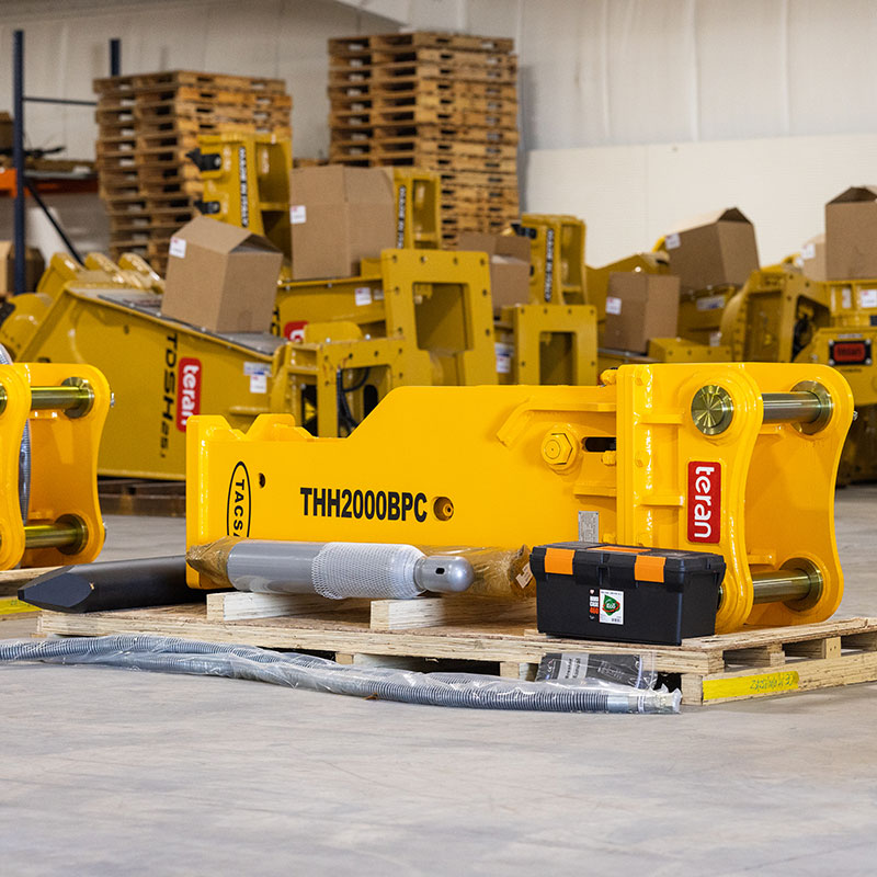 TERAN THH2000BPC – HYDRAULIC BREAKER -ALL 18-25 TON, EXCAVATOR ATTACH