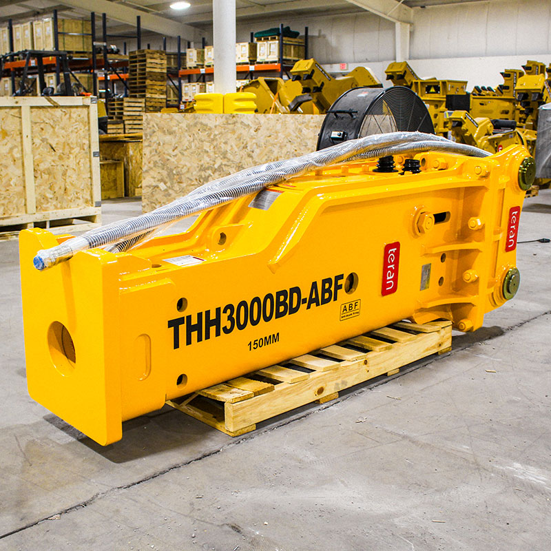 Teran Hydraulic Breaker | Models THH-3000B-ABF | ABF System | Compatibility 28-35 Tons | For Excavators