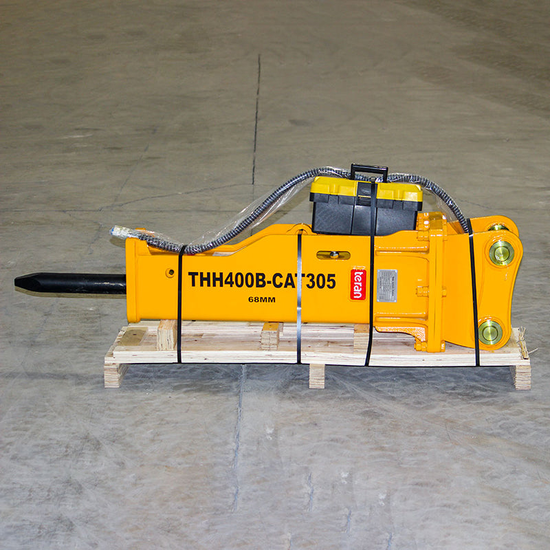TERAN THH400B Hydraulic Breaker – CAT 305/306, Excavator Attach