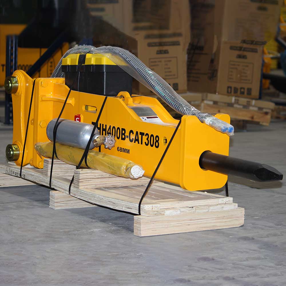 TERAN THH400B Hydraulic Breaker – CAT 307/308, Excavator Attach