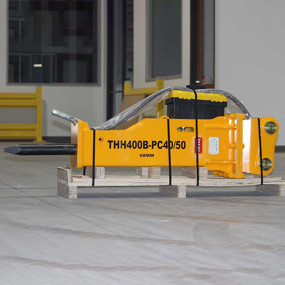 TERAN THH400B Hydraulic Breaker – KOMATSU PC40/45/50, Excavator Attach