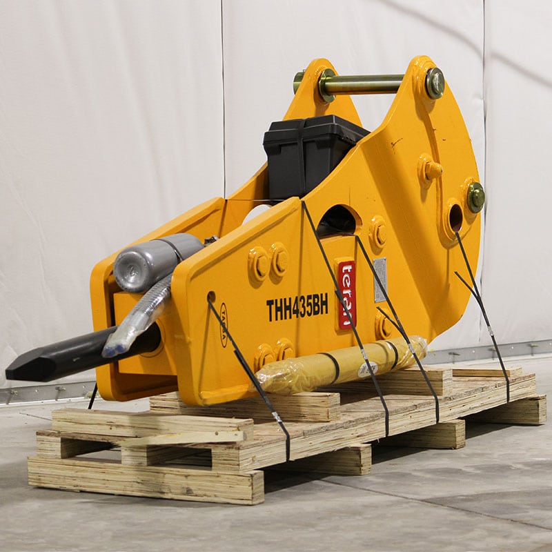 TERAN THH435BH HYDRAULIC BREAKER -CAT416/427, EXCAVATOR ATTACH