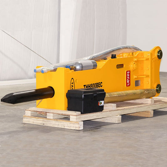 TERAN Hydraulic Hammer | Model THH800BEC | Pin Diameter 65mm | Machine Size 10-14 Tons | For Excavators