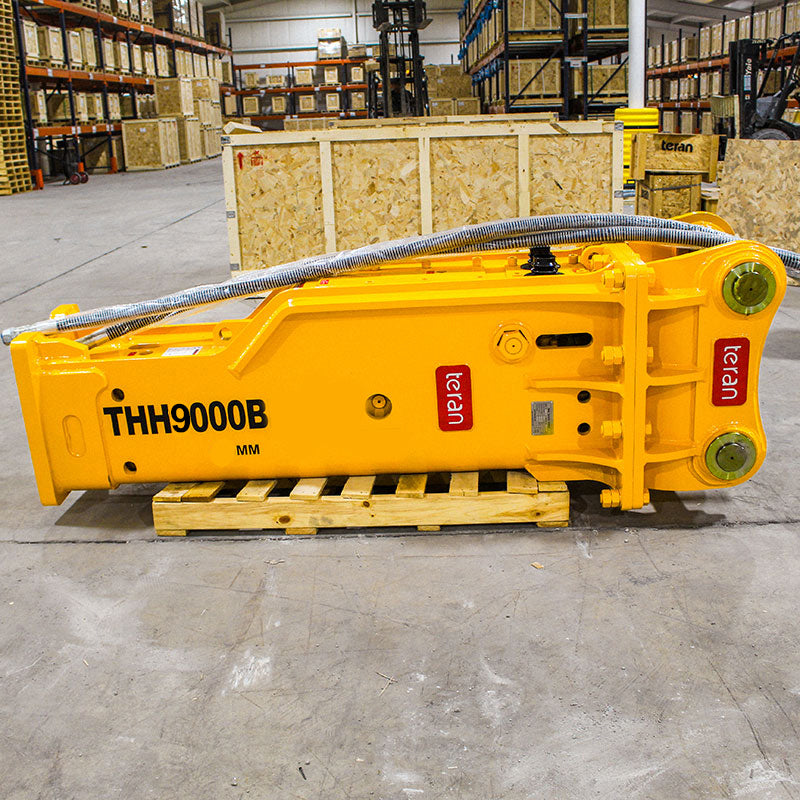Teran Hydraulic Breaker | Models THH-9000B | Compatibility HB Linkage | For Excavators