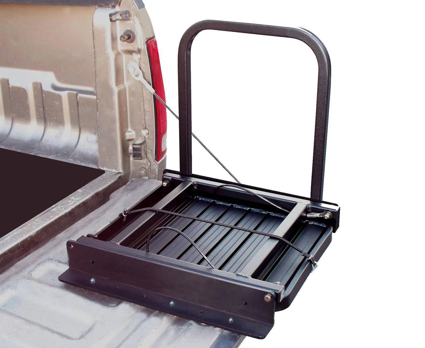 Great Day | Truck N' Buddy | Model TNB2000B | Step Platform Width 16" | 300 lb Capacity | For Standard Pickup Trucks | Aircraft Aluminum | Horsepower 40+ HP | For Trucks