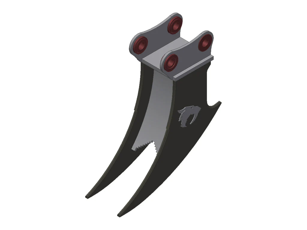 TAG Saber Tooth Stump Ripper | 15"–26" Width | Ripper Weight 750–2,250 lbs | Machine Size 10–60 Ton | For Excavators