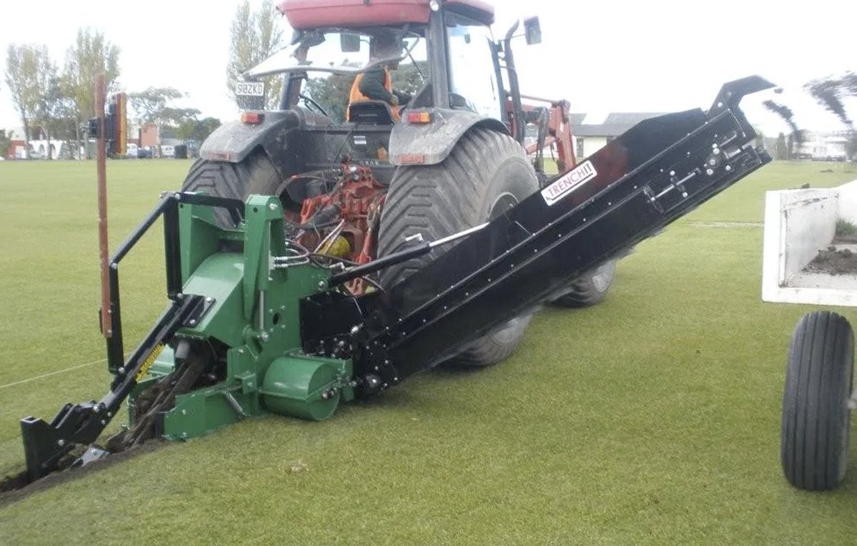 Trenchit Trencher With Hydraulic Depth Control | Model TCT PRO & Fairway | 40-100HP | For Tractor