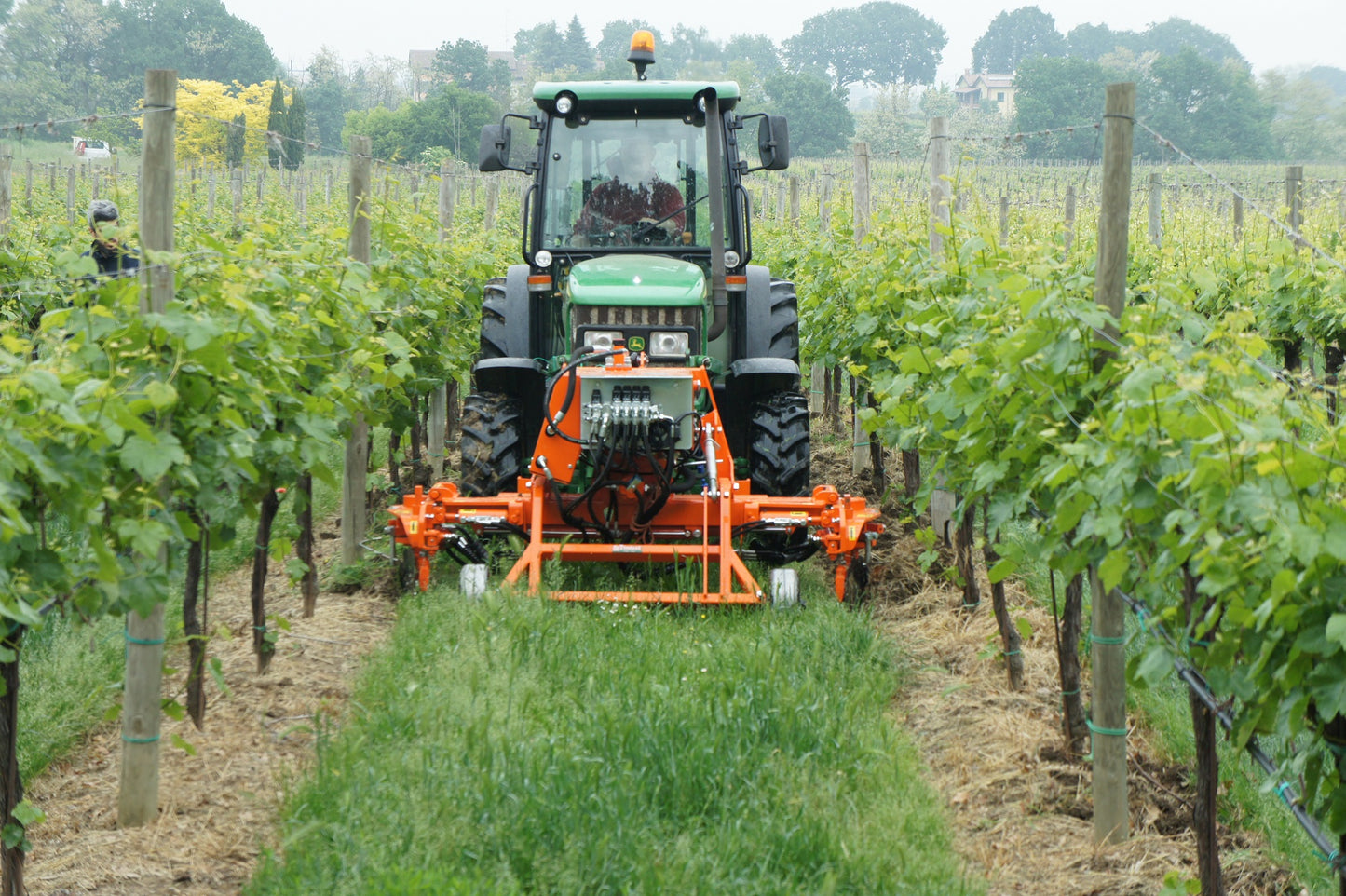 Rinieri Twin Turbo with Blade | Row Width 92" To 169" inches | Horsepower 70-110 HP | For Tractors