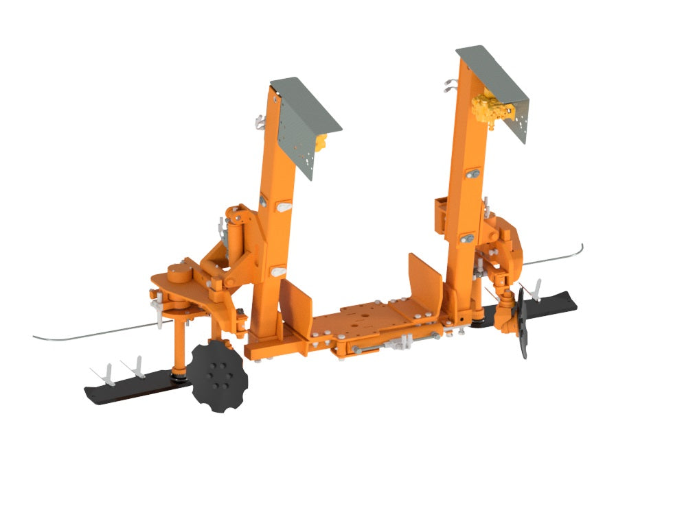 Rinieri Vental Twin Trubo With Blades | Row Width 57"-87" inches | Horsepower 60-80 HP | For Tractor