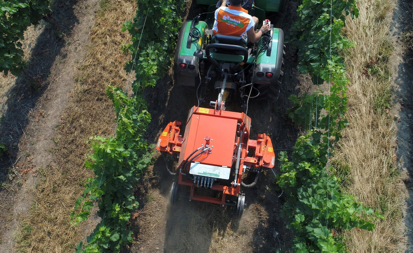 Rinieri Twin Turbo with Ploughs | Row Width 63"-169" inches | Horsepower 70-110 HP | For Tractors