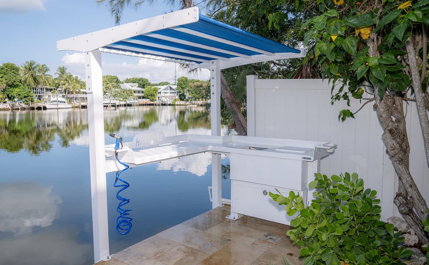 SeaWard The Edge 4 | 48" Cutting Surface | Customizable Cleaning Table | Commercial Grade