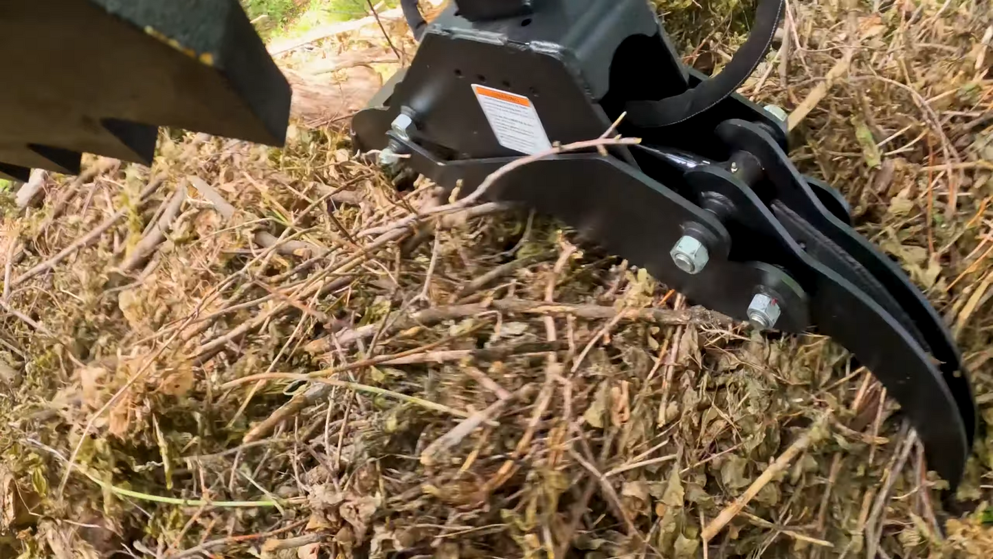 Erskine Mini Multi Purpose Grapple | Maximum Jaw Opening Width 67" inches | Hydraulic Pump Capacity 5 - 15 GPM | For Mini Skid Steer