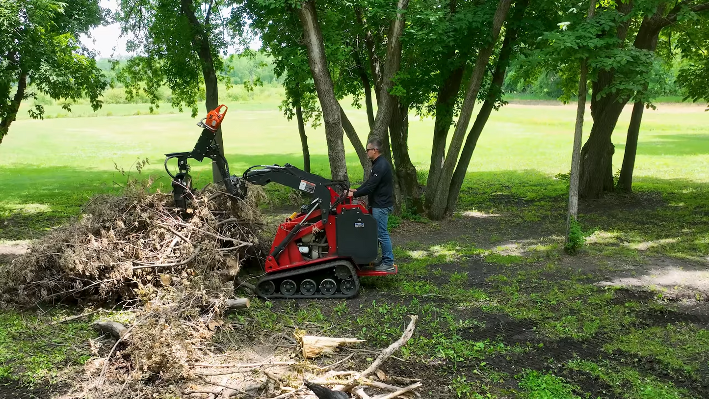 Erskine Mini Multi Purpose Grapple | Maximum Jaw Opening Width 67" inches | Hydraulic Pump Capacity 5 - 15 GPM | For Mini Skid Steer