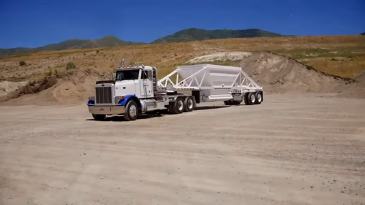 Ranco | Steel Mini Bottom Dump Trailer | 2025 Model | 40' Length | 24 CY Capacity | 102" Width  | For Bulk Material & Construction Hauling