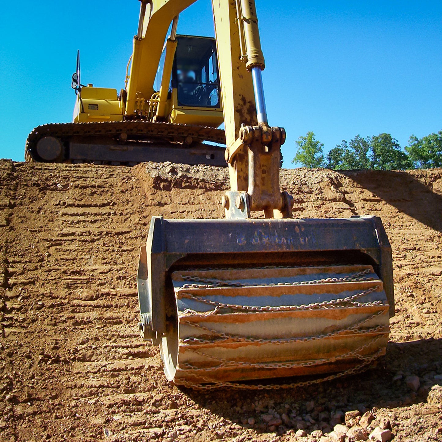 Rockland 4’, 6’, & 8’ Width Thompson Slope Packer for Excavator