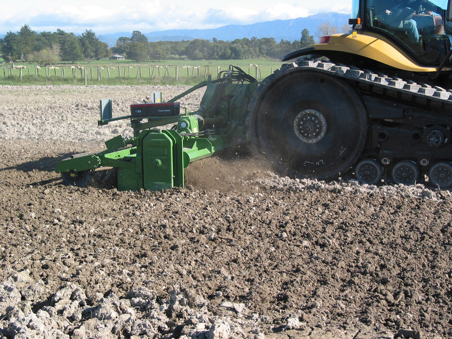 Celli Folding Rotary Tiller With Bed Former | Model Tiger 280P | 15'-17.7' Working Width | 175-280 HP | For Tractor
