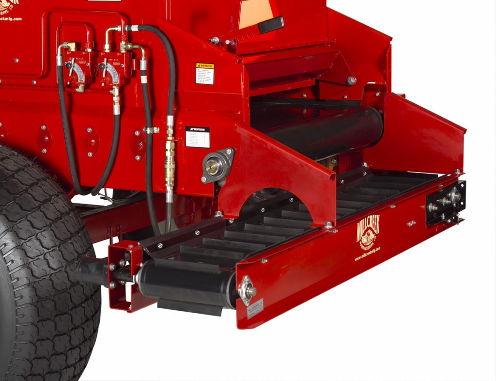 Millcreek | Large Top Dresser | Model 4300 Turf Tiger | 7,500 lbs Capacity | Horsepower 35 HP | For Tractor