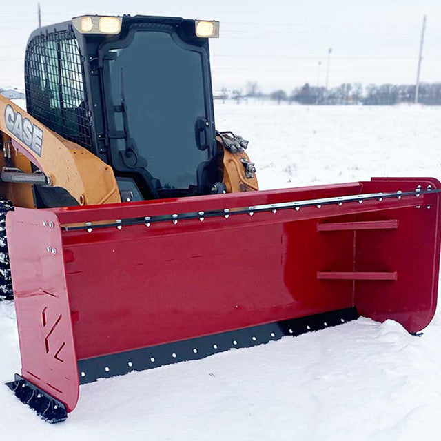 Top Dog Attachments Snow Pusher | Width 96" & 120" | Weight 737 & 876 lbs | Snow Removal | For Skid Steers