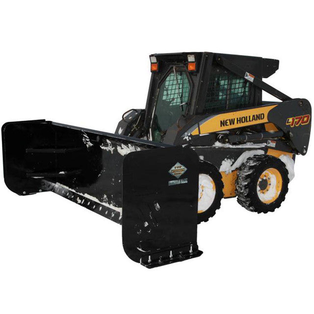 Top Dog Attachments Snow Pusher | Width 96" & 120" | Weight 737 & 876 lbs | Snow Removal | For Skid Steers