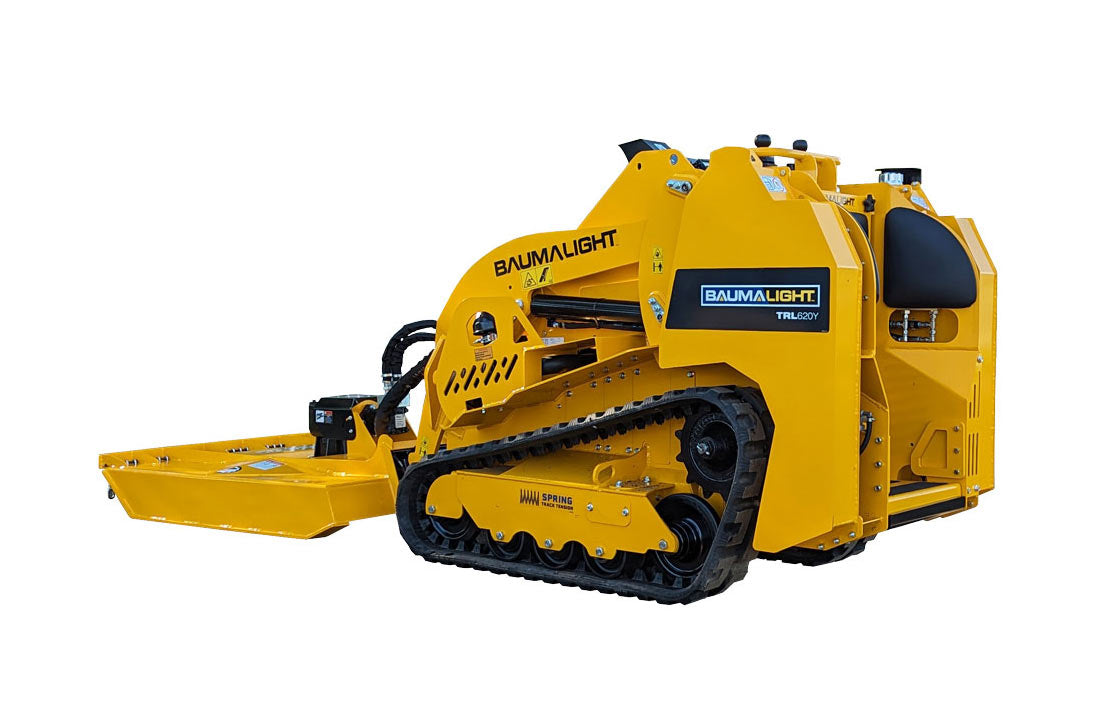 Baumalight Trldump Mini Skid Steer Tracked | Kubota Engine 24.8 HP | Hydraulic Flow Range 8 To 12 GPM