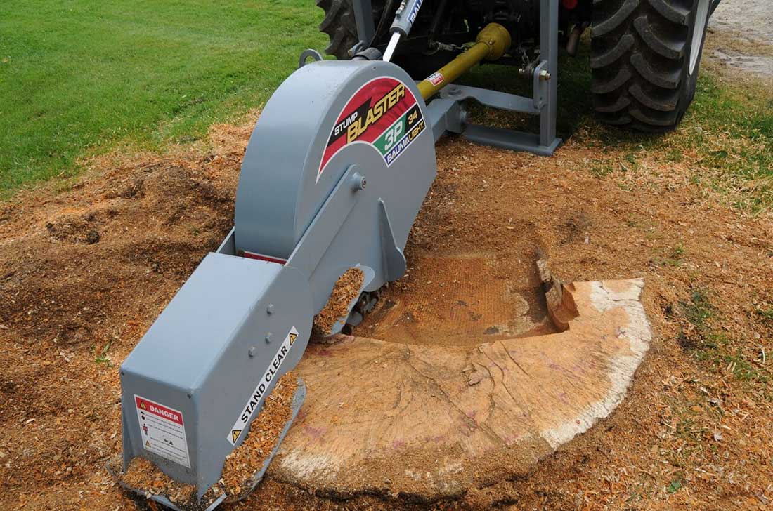 Baumalight | 3 Point Hitch Stump Grinder | 3P34 | 34" Rotor | 50-80 HP | For Tractor