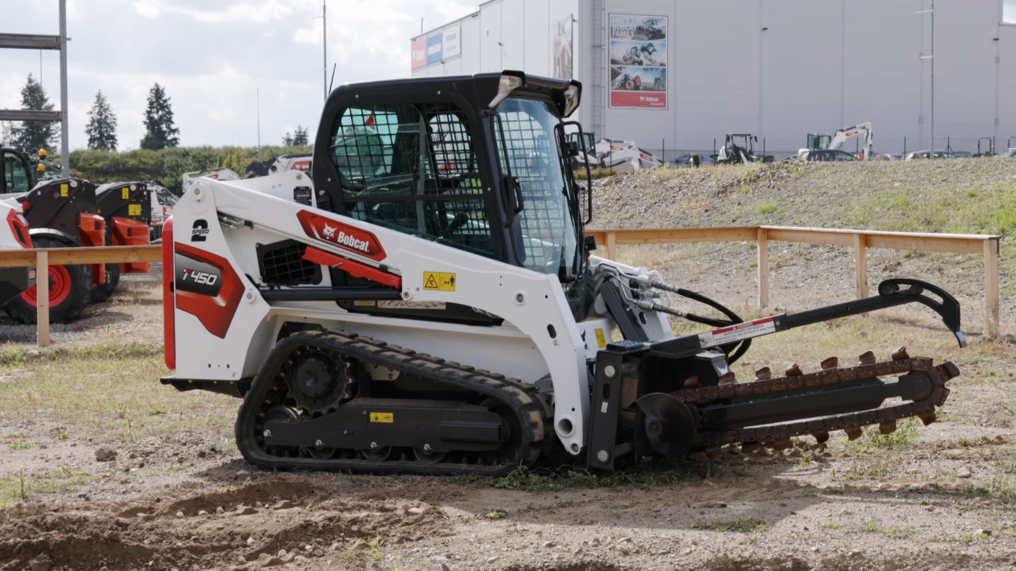 CID Trencher Excels | Length 36" & 48" inches | Flow Range 6-30 GPM | For Mini Skid Steer