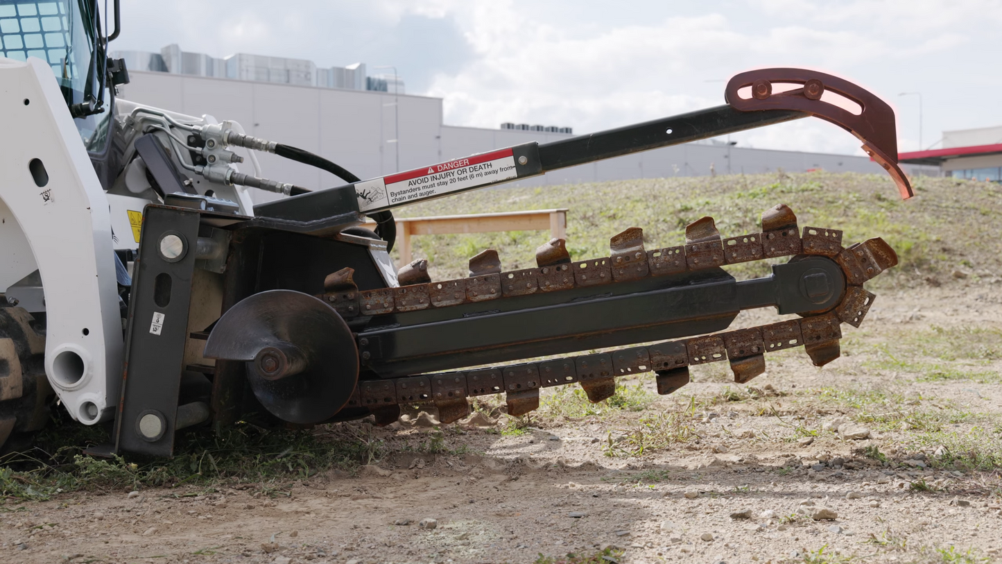 CID Trencher Excels | Length 36" & 48" inches | Flow Range 6-30 GPM | For Mini Skid Steer