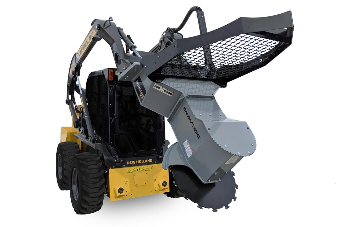 Baumalight Manual Rotation Tree Saw | Model DSM-230 & DSM-530 | Blade Diameter 30" | Hydraulic Flow Range 6 To 30 GPM | For Mini Skid Steers