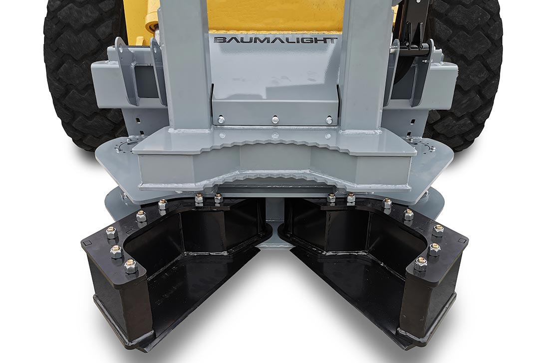 Baumalight Tree Shear With Buncher | Model ISH/ISR Series | 10"-12" Tree Size | For Skid Steer