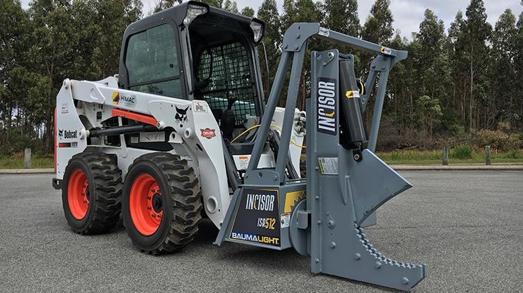 Baumalight Tree Shear With Buncher | Model ISH/ISR Series | Limb Cutting Size 10" & 12" | Hydraulic Flow 10 To 60 GPM | For Skid Steers