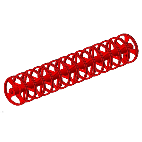 TOSCANO | Heavy Type Folding Spring Cultivator | Model 4000, 5000, 6000 & 7000 | Work Width 13.29 to 22.14 Feet | HorsePower 100-300 HP | For Tractor