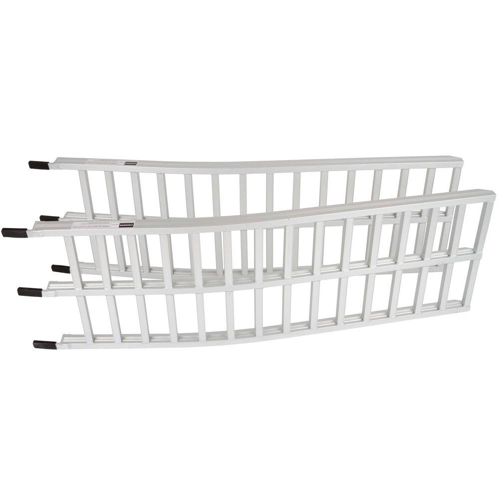 Black Widow Arched Dual Runner UTV Ramps | Width 20-1/4" | Length 5' 5" | Capacity 3,000 lb | Lightweight Aluminum | Horsepower 4 To 90+ HP | For UTVs, ATVs, & Trailers