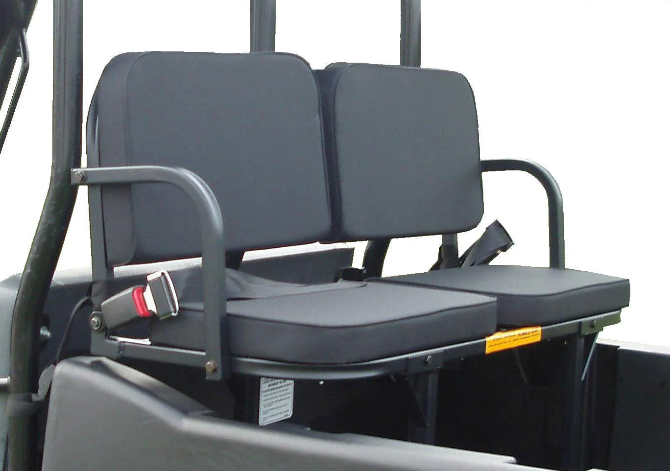 Great Day | Rumble Seat | Model UVRS100BL | Width 48" | 300 lb Capacity | Rear-Facing Passenger Seat | Horsepower 40+ HP | For UTV