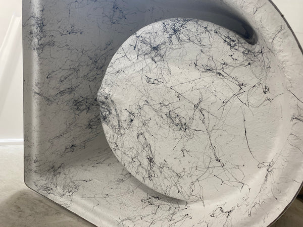 RIO MARINE CUSTOMS | Fiberglass Leaning Post with Livewell | Model CMLPLW-BRRH | 31" L x 31" D x 30" H | 40-Gallon Capacity | For 17' to 24' Feet Boats