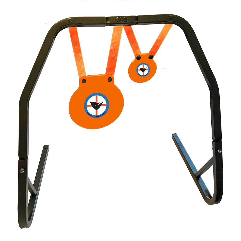 Do All Traps High Caliber 2-Target Steel Gong Stand