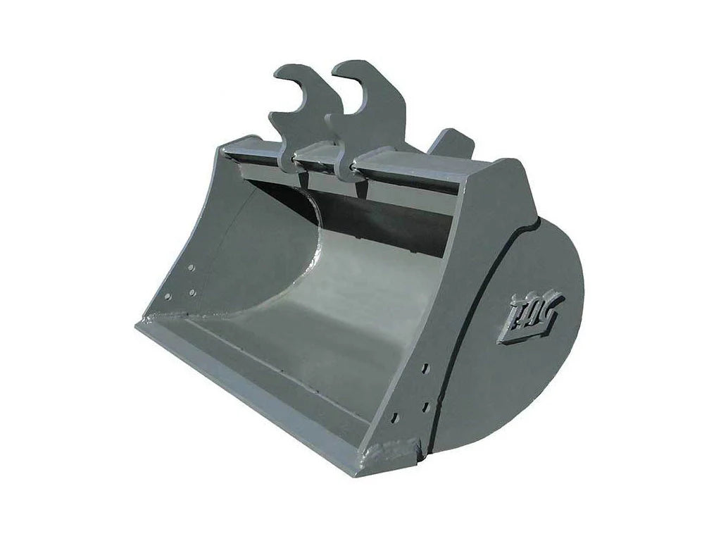 TAG Ditch Bucket | Wedge Lock Grading | 30"–48" Width | 125–600 lbs | 1.5–7 Ton | For Deere & Hitachi Excavators