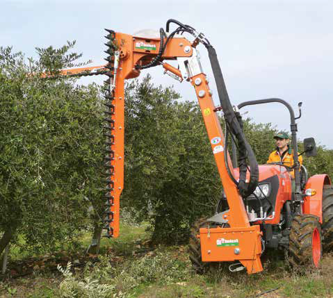 Rinieri Orchard Pruner ORPL 210+150 / 210+210 | Versatile Pruning With 83" Cutting Width for Tractor