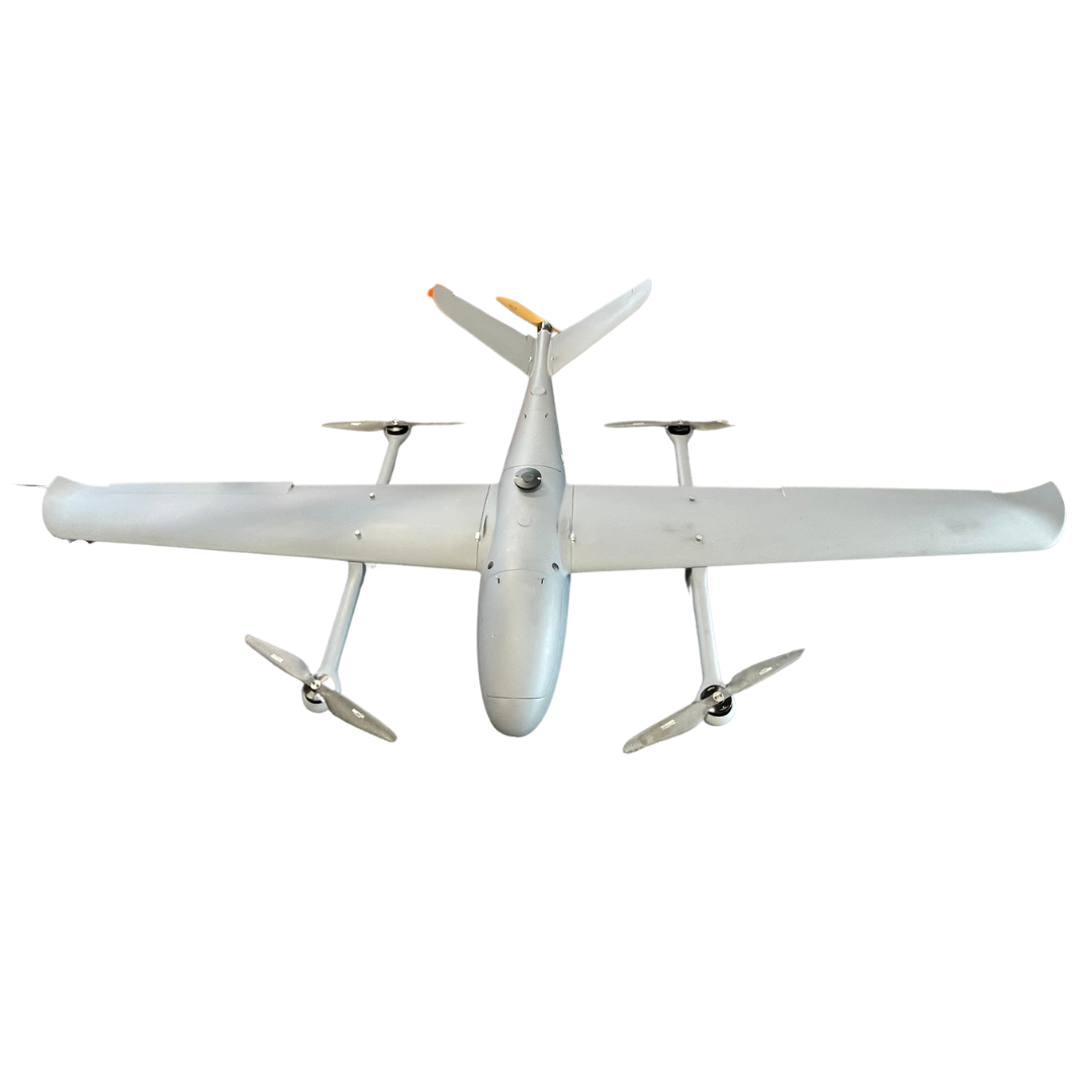 AeroStar Dynamics VTOL UAV Drone | Model VTOL-EVR-8 | Wingspan 2500 mm | Flight Endurance 12+ Hours | Payload 45+ kg | For Agricultural, Surveillance & Commercial