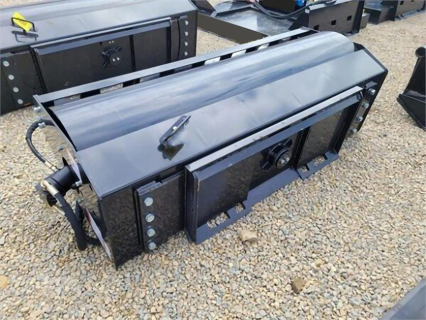 Loflin Fabrication | Vibratory Roller | 84" Width | Hydraulic Flow 14 To 43 GPM | For Skid Steer