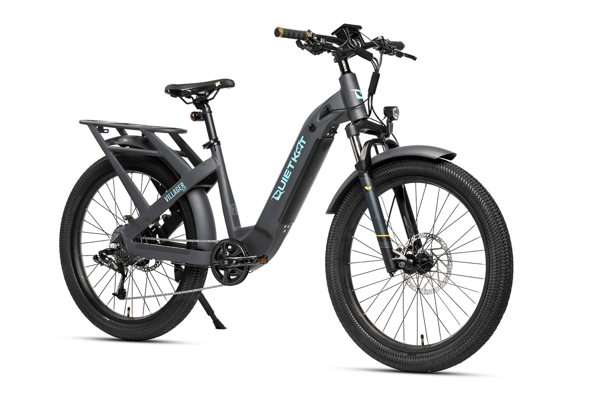 QuietKat Villager Urban E-Bike | 500W Motor | 11.6AH/48V Battery