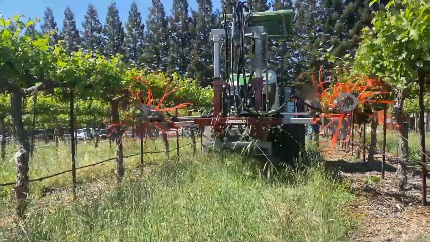 Agrishield Vineyard Sucker Remover | Width 72" | Horsepower 40-80 HP | For Tractors
