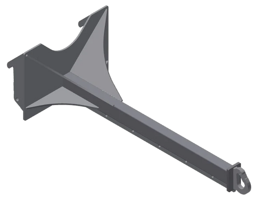 TAG Heavy Duty Fixed Boom | 6'–8' Length | Machine Size 7.5-15 Tons | For Wheel Loaders