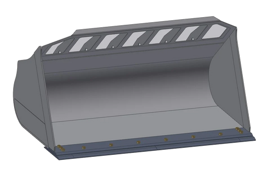 TAG Ultra-Light Wood Chipper Buckets | Width 96"-168" | Capacity 3.00–24.00 yd | Machine Size 6-40 Tons | For Wheel Loaders