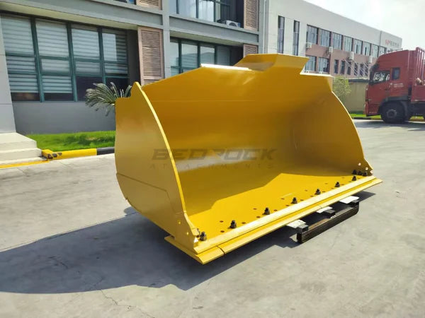 Bedrock Attachments Quick Coupler Bucket | Width 127" | Model WLB966FC-127-4.2 | Capacity 4.2 m³ | For Wheel Loader