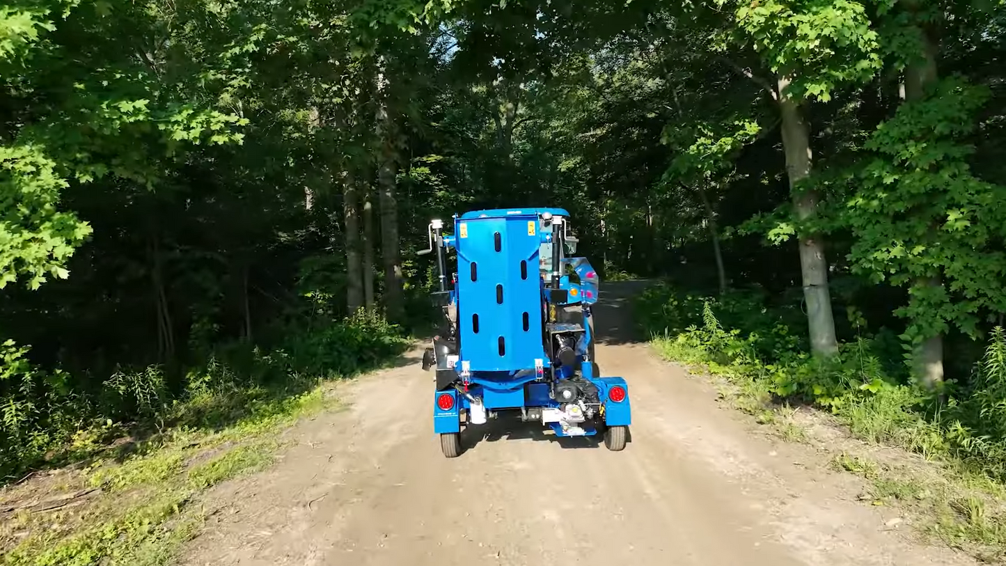 Wallenstein | Firewood Processors & Conveyors | Model WP Series | Width 69" & 114" | Engine Horsepower 14-40 HP | For Tractors