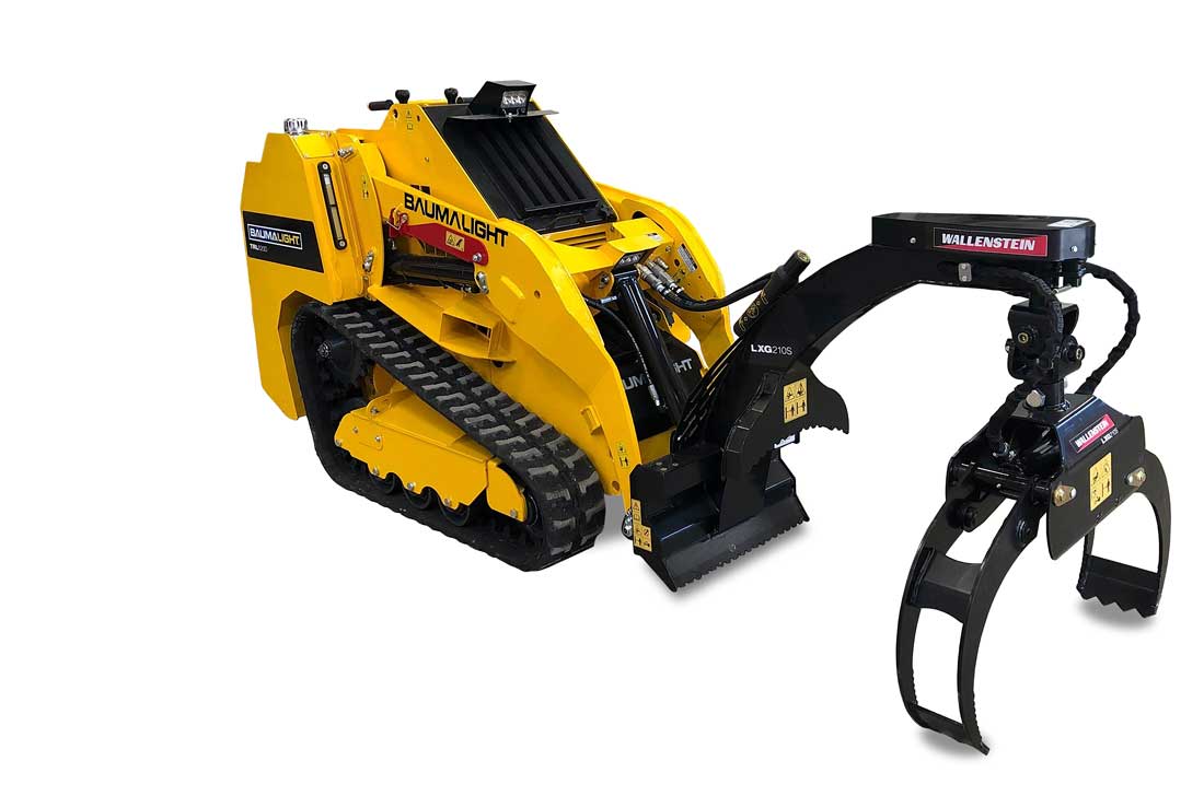Baumalight Trldump Mini Skid Steer Tracked | Kubota Engine 24.8 HP | Hydraulic Flow Range 8 To 12 GPM
