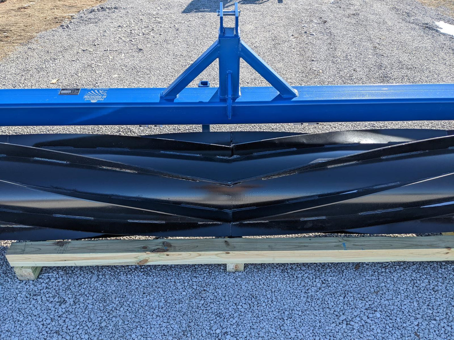Progressive Ag Innovations 8-1S 3pt Roller Crimper | Model 8-1S | 8' Width | 30HP | For Tractor